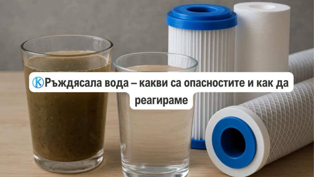 ръждясала вода