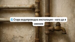 стара водопроводна инсталация