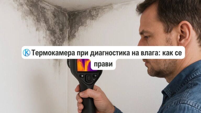 Термокамера при диагностика на влага: как се прави