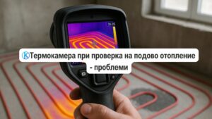 термокамера при проверка на подово отопление