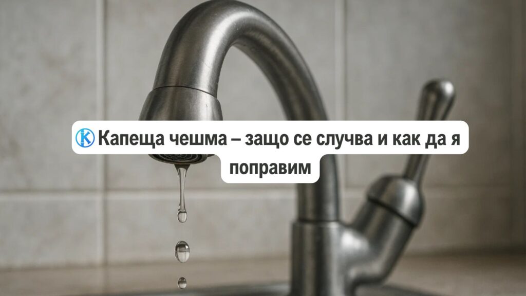 капеща чешма как да я поправим