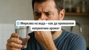 неприятна миризма на вода как да я премахнем