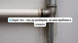 скрит теч как да разберем че има проблем