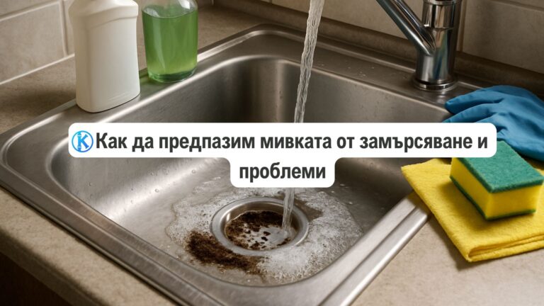 Как да предпазим мивката от замърсяване и проблеми