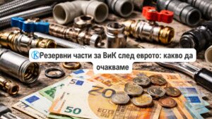 Резервни части за ВиК след еврото: какво да очакваме