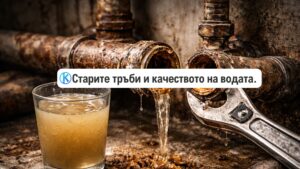 Старите тръби и качеството на водата