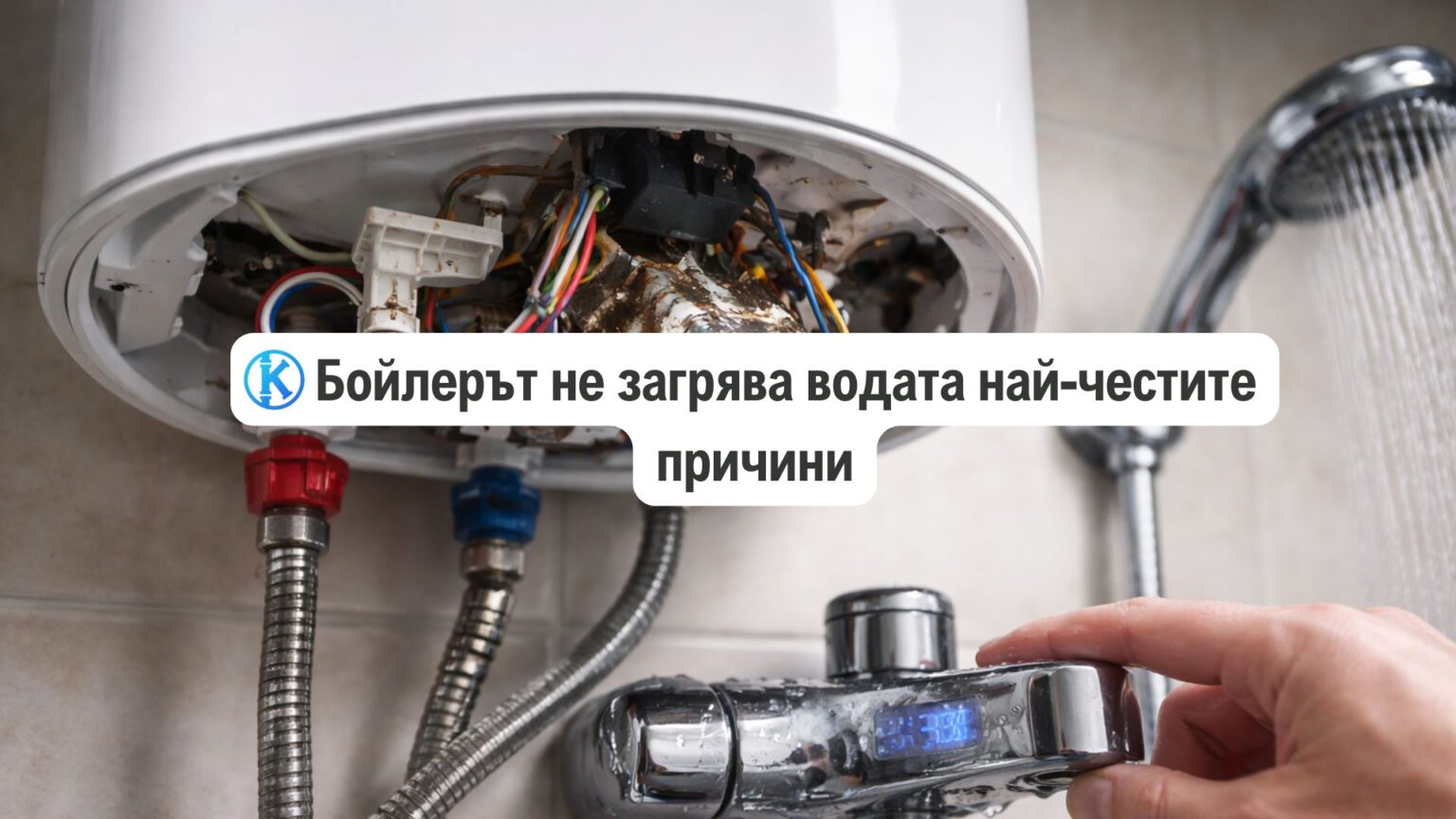 Бойлерът не загрява водата: най-честите причини