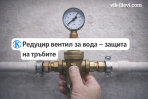 Редуцир вентил за вода – защита на тръбите