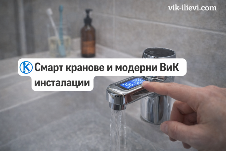 Смарт кранове и модерни ВиК инсталации