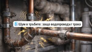 Шум в тръбите: защо водопроводът трака