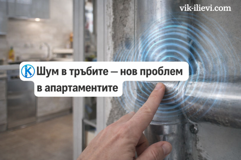 Шум в тръбите – нов проблем в апартаментите