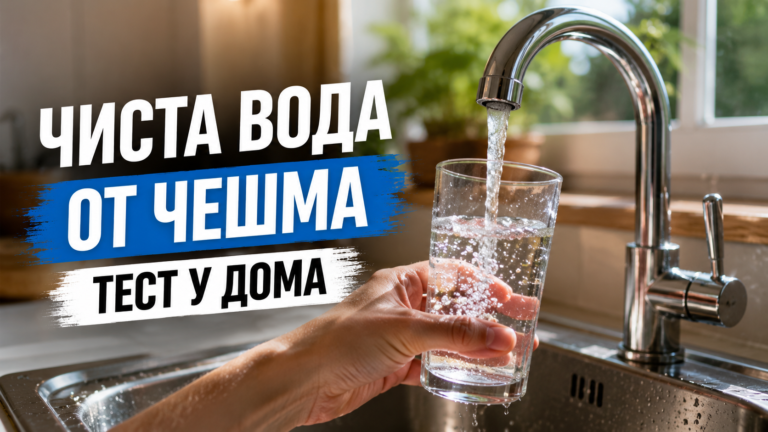 Чиста вода от чешма – тест у дома
