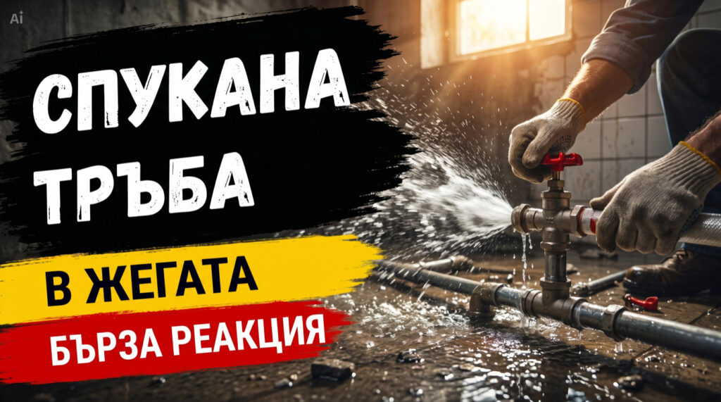 Спукана тръба в жегата – бърза реакция