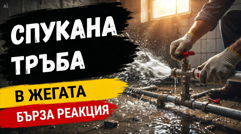 Спукана тръба в жегата – бърза реакция