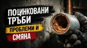 Поцинковани тръби – проблеми и смяна