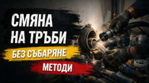 Смяна на тръби без събаряне – методи