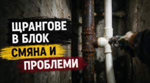 Щрангове в блок – смяна и проблеми